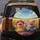 Pigs Vintage Car Sunflowers Road - Road Trip Travel Essentials Pig Lover Gift Spare Tire Cover - 5