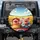 Pigs Vintage Car Sunflowers Road - Road Trip Travel Essentials Pig Lover Gift Spare Tire Cover - 1