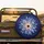 Ethereal Glowing Floral Burst Sparkling Cosmic Scene - Vehicle Accessory Gift Spare Tire Cover - 2