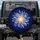Ethereal Glowing Floral Burst Sparkling Cosmic Scene - Vehicle Accessory Gift Spare Tire Cover - 1