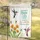 Hummingbird Dandelion May The Winds Of Heaven Quote - Memorial Remembrance Gift Garden Flag - 5