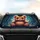 Teddy Bear Glowing Fireflies Twilight Forest Car Interior Upgrade Car Sunshade - 4