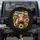 Highland Cow Calf Teal Bandana Golden Sunflowers - Farmhouse Home Decor Gift for Cow Lover Spare Tire Cover - 1