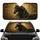 Majestic Black Horse Ornate Laurel Wreath Intricate Branches - Driving Commute Accessory Car Sunshade - 1