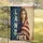 Girl American Flag LAND OF THE FREE - Independence Day Gift for Patriots Garden Flag - 5