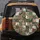 Vintage Distressed Floral Botanical Wood Grain Patchwork Mosaic - Car Decor Gift Spare Tire Cover - 5