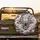 Roaring East Asian Dragon Head Cherry Blossom Storm Clouds - Dragon Lover Gift Spare Tire Cover - 2