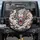 Roaring East Asian Dragon Head Cherry Blossom Storm Clouds - Dragon Lover Gift Spare Tire Cover - 1