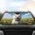 Westie Dog Wildflower Meadow - Car Interior Upgrade for Dog Lover Car Sunshade - 4