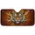 Majestic Tiger Head Blue Eyes Swirling Golden Black Stripes Car Interior Upgrade Car Sunshade - 3