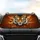 Majestic Tiger Head Blue Eyes Swirling Golden Black Stripes Car Interior Upgrade Car Sunshade - 4