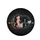 Majestic Cat Silhouette Rose Gold Glitter Heartbeat - Cat Lover Gift Spare Tire Cover - 4