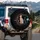 Majestic Cat Silhouette Rose Gold Glitter Heartbeat - Cat Lover Gift Spare Tire Cover - 3