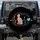 Majestic Cat Silhouette Rose Gold Glitter Heartbeat - Cat Lover Gift Spare Tire Cover - 1