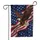Bald Eagle American Flag - Independence Day Home Decor Gift for Wildlife Lovers Garden Flag - 3
