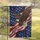 Bald Eagle American Flag - Independence Day Home Decor Gift for Wildlife Lovers Garden Flag - 5