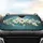 Large White Dogwood Blossoms Green Leaves Intertwined Branches - Car Interior Upgrade Car Sunshade - 4