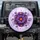 Vibrant Aster Flowers Water Droplets - Outdoor Enthusiast Gift Spare Tire Cover - 1