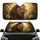Majestic Lion Lioness Golden Rose Tropical Foliage - Car Interior Upgrade Car Sunshade - 1