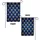 Elegant Golden Fleur De Lis Symbols - Regal Luxury Home Decor Garden Flag - 4