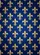 Elegant Golden Fleur De Lis Symbols - Regal Luxury Home Decor Garden Flag - 6