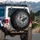 Majestic German Shepherd Wilderness Forest - Outdoor Adventure Gift for Dog Owners Spare Tire Cover - 3