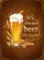 It's Always Beer O'Clock! Golden Beer Glass Wheat - Bar Decor Gift for Dad Garden Flag - 6