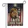 Jesus Christ Lion American Flag Faith Over Fear - Christian Home Decor Gift for Believers Garden Flag - 3