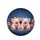 Patriotic Pink Baby Pigs American Flag Independence Day Celebration for Family Spare Tire Cover - 4