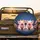 Patriotic Pink Baby Pigs American Flag Independence Day Celebration for Family Spare Tire Cover - 2