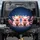 Patriotic Pink Baby Pigs American Flag Independence Day Celebration for Family Spare Tire Cover - 1