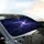 Vibrant Cosmic Nebula Glowing Celestial Body Deep Space Star Field Galaxies - Car Interior Upgrade Car Sunshade - 6