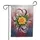 Patriotic Yellow Rose White Floral Abstract - Independence Day Home Decor Gift Garden Flag - 3