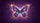Symmetrical Butterfly Luminous Dust Glowing Orbs - Car Interior Upgrade Car Sunshade - 7