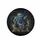 Snarling Blue Spotted Black Jaguar Gold Splash Wildlife Lover Gift Spare Tire Cover - 4