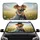 Blonde Girl Schnauzer Dog Butterflies Meadow Car Interior Upgrade Car Sunshade - 1