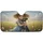 Blonde Girl Schnauzer Dog Butterflies Meadow Car Interior Upgrade Car Sunshade - 3