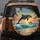 Leaping Dolphin Ocean Waves Hibiscus Palm Fronds Tropical Sunset - Beach Lover Gift Spare Tire Cover - 5