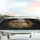 Golden Retriever USA Gold Filigree - Patriotic Car Interior Upgrade for Dog Owners Car Sunshade - 5