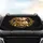 Golden Retriever USA Gold Filigree - Patriotic Car Interior Upgrade for Dog Owners Car Sunshade - 4