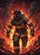 Firefighter in Full Protective Gear Inferno - First Responder Home Decor Gift Garden Flag - 6