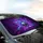Neon Geometric Psychedelic Mushroom Skull Luminous Foliage - Car Interior Upgrade Car Sunshade - 6