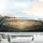 Radiant Sun Mountain Valley Landscape Rugged Peaks - Travel Essentials Gift Car Sunshade - 5