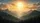 Radiant Sun Mountain Valley Landscape Rugged Peaks - Travel Essentials Gift Car Sunshade - 7