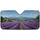 Lavender Field European Farmhouse Mountain Path Road Trip Gift Car Sunshade - 3