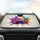 Headphones Powder Paint Explosion - Car Interior Upgrade Music Lover Gift Car Sunshade - 4