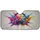 Headphones Powder Paint Explosion - Car Interior Upgrade Music Lover Gift Car Sunshade - 3