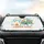 Camper Trailer Campfire IT'S ALL Good IN THE CAMPER HOOD - Road Trip Gift for Camper Lover Car Sunshade - 4