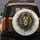 Majestic Lion Head Golden Eyes Flowing Gold Mane Filigree - Wildlife Lover Gift Spare Tire Cover - 5