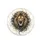 Majestic Lion Head Golden Eyes Flowing Gold Mane Filigree - Wildlife Lover Gift Spare Tire Cover - 4
